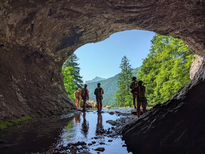 L'entrée du Guiers Mort