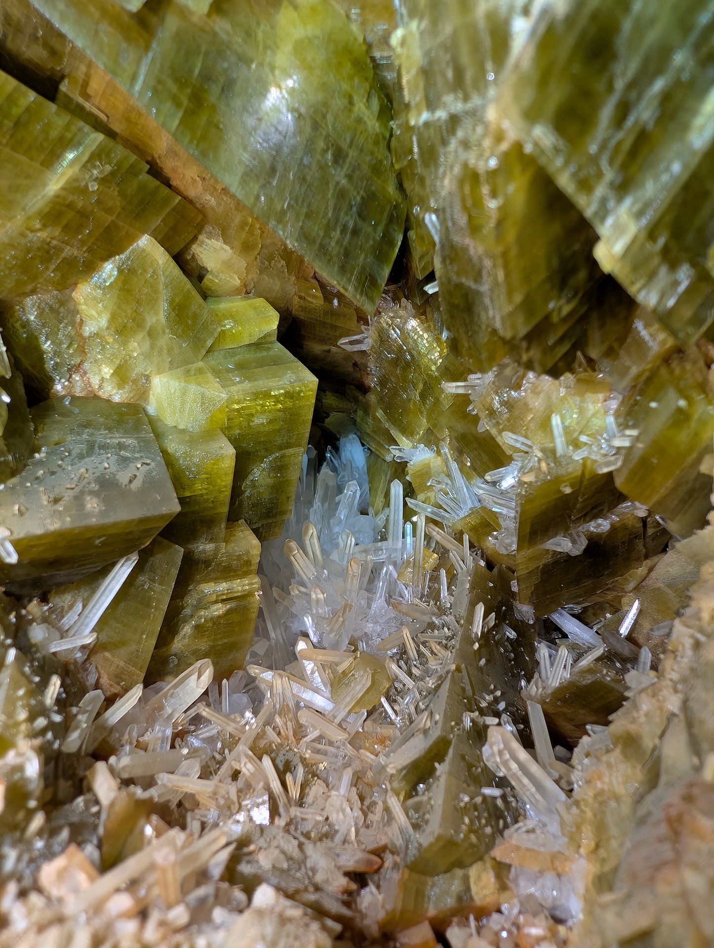 Cristaux de la mine de Saint Pierre de Mésage